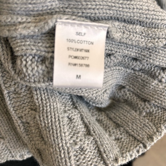 AMABLE CABLE KNIT CROP SWEATER - Picture 5 of 5